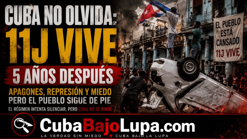 SOSPECHAS EN CUBA: ¿APAGARON EL PAÍS PARA SILENCIAR EL ANIVERSARIO DEL 11 DE JULIO?
