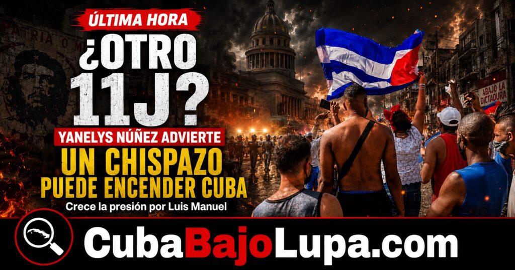 ACTIVISTAS ADVIERTEN QUE «UN SOLO CHISPAZO PUEDE PROVOCAR OTRO 11 DE JULIO DE MANERA INSTANTÁNEA» EN CUBA