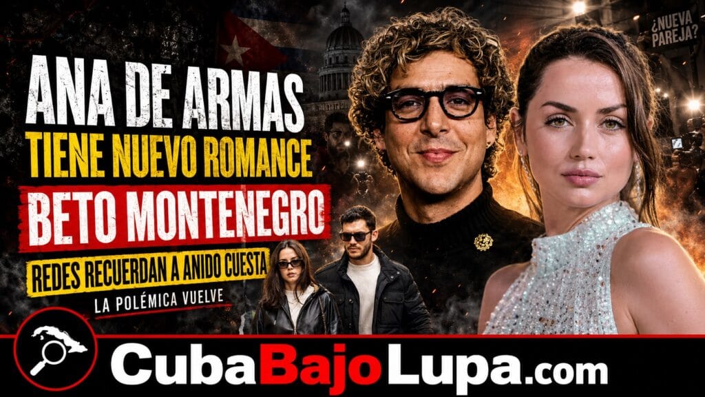 ANA DE ARMAS SE OLVIDA DEL HIJASTRO DE DÍAZ-CANEL Y AHORA ESTA ENCARAMELADA EN LOS BRAZOS DEL CANTANTE BETO MONTENEGRO
