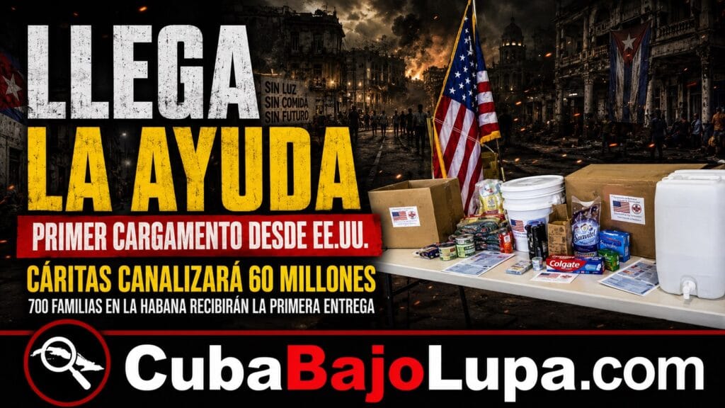 ASÍ SERÁ REPARTIDA LA AYUDA HUMANITARIA DE 100 MILLONES DE DÓLARES ENVIADA POR ESTADOS UNIDOS PARA EL PUEBLO CUBANO