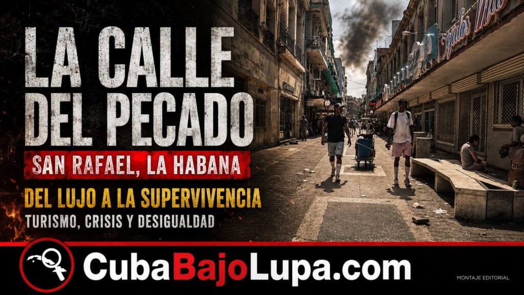LA “CALLE DEL PECADO” EN LA HABANA: ASÍ LUCE HOY EL BULEVAR DE SAN RAFAEL