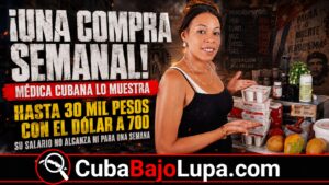 MÉDICA CUBANA REVELA CUÁNTO CUESTA “RESOLVER” UNA SEMANA DE COMIDA EN CUBA