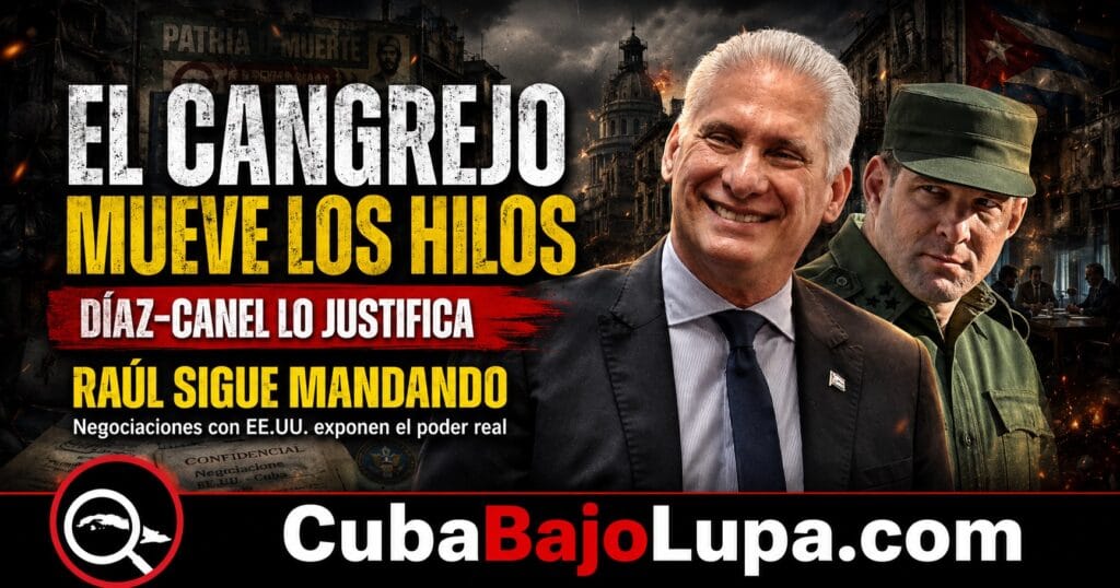 DÍAZ-CANEL RESPALDA PÚBLICAMENTE NEGOCIACIONES ENCABEZADAS POR ‘EL CANGREJO’ CON LA ADMINISTRACIÓN TRUMP