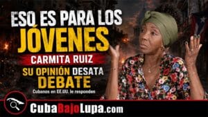 ACTRIZ CARMITA RUIZ ASEGURA QUE LOS ARTISTAS CUBANOS NO TIENEN CHANCE EN EE.UU. SI EMIGRAN CON MÁS DE 50 AÑOS
