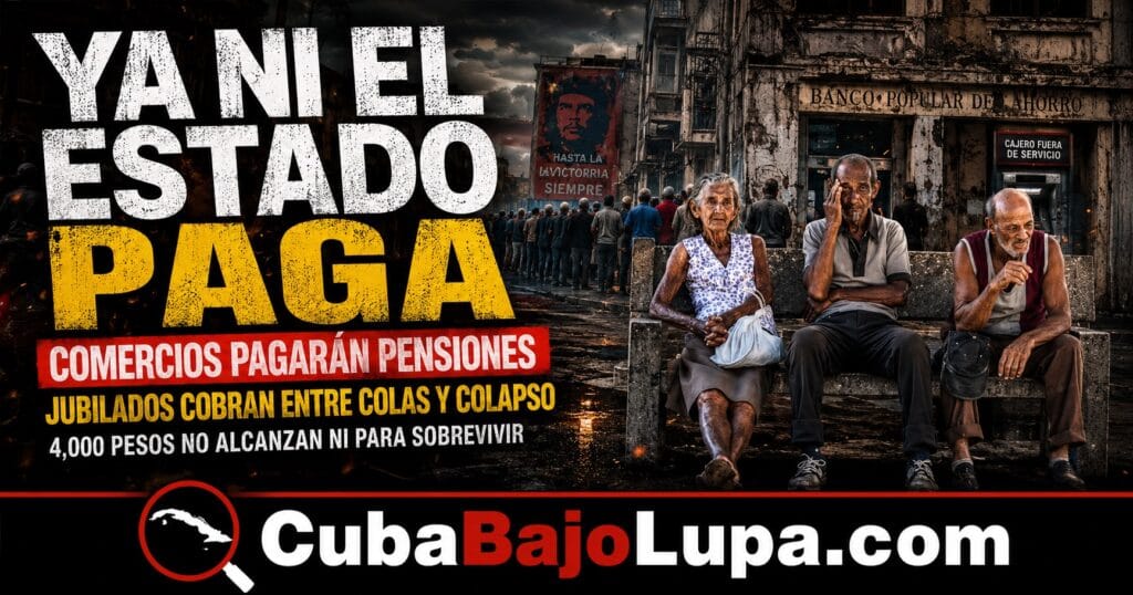 RÉGIMEN OBLIGA A NEGOCIOS PRIVADOS A ENTREGARLES A LOS JUBILADOS EL PAGO DE SUS PENSIONES