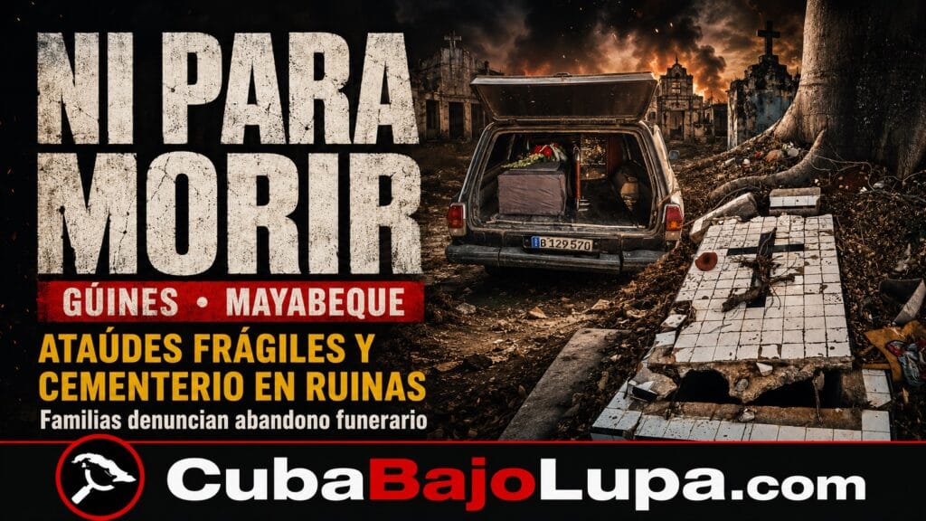 NI DESPUÉS DE MORIR HAY DESCANSO: DENUNCIAN COLAPSO FUNERARIO EN MAYABEQUE