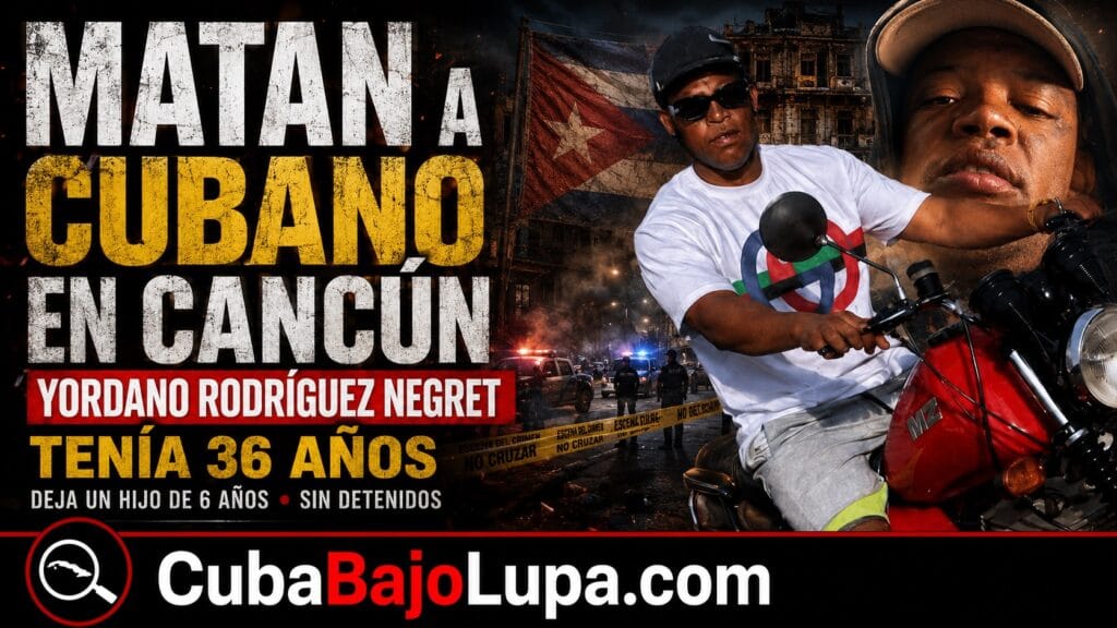 CUBANO DE 36 AÑOS ES ASESINADO A TIROS EN CANCÚN