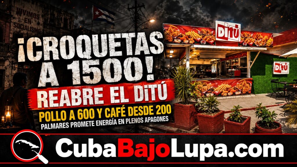 ¡CROQUETAS A 1,500 PESOS! REABRE EL DiTÚ EN SANCTI SPÍRITUS CON LOS PRECIOS POR LOS CIELOS