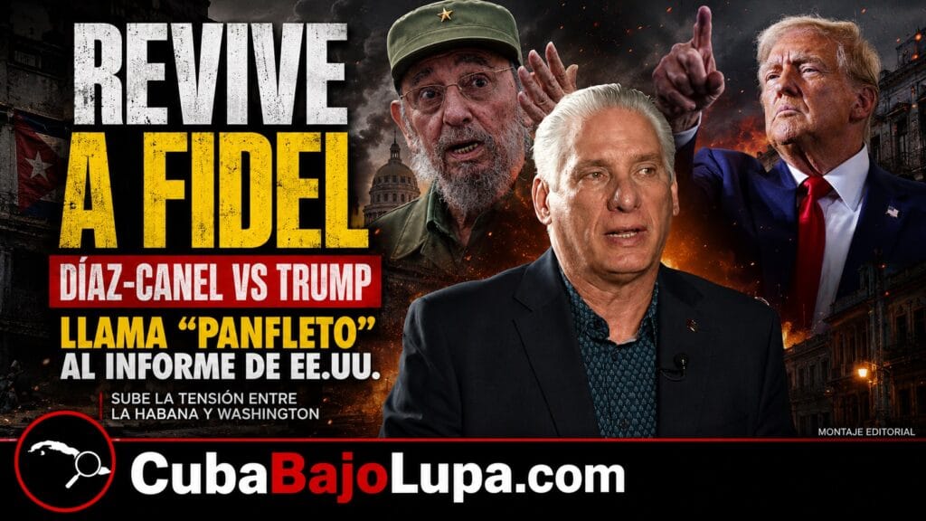 DÍAZ-CANEL SE PONE EN MODO MEDIUM EN LA ASAMBLEA NACIONAL Y LE DICE A TRUMP QUE «FIDEL CASTRO VIVE Y ESTÁ LIBRANDO BATALLAS»