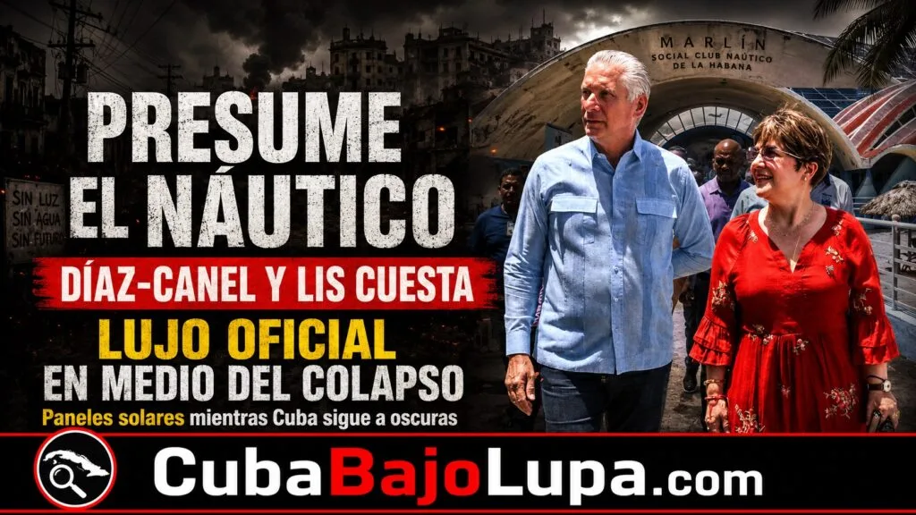 MILES DE NIÑOS EN CUBA DURMIENDO SIN CORRIENTE Y DÍAZ-CANEL SE VA CON MACHI A PROMOCIONAR EL CENTRO SOCIAL «EL NAÚTICO»