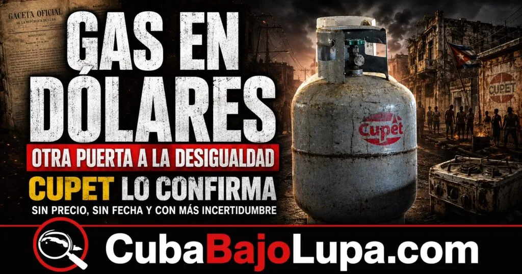 GAS DE BALITA EN DÓLARES: RÉGIMEN LEGALIZA EN LA GACETA OFICIAL LA VENTA EN DIVISAS DEL GAS LICUADO A LA POBLACIÓN