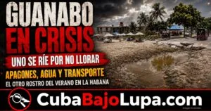 “UNO SE RÍE POR NO LLORAR”: JOVEN CUBANA RECORRE LA PLAYA DE GUANABO Y MUESTRA LA DURA REALIDAD QUE SE VIVE EN ESTE VERANO