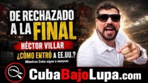 HÉCTOR VILLAR EN MEDIO DE LA POLÉMICA TRAS PARTICIPAR DE LA FINAL DEL MUNDIAL LUEGO QUE EE.UU. LE NEGARA LA VISA HACE UNAS SEMANAS