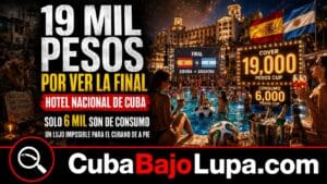 HOTEL NACIONAL DE CUBA COBRA 19 MIL PESOS POR VER LA FINAL DEL MUNDIAL DE FÚTBOL ENTRE ESPAÑA Y ARGENTINA