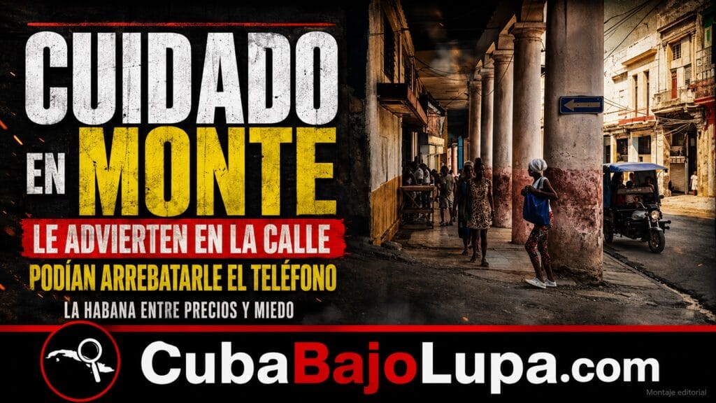 “TE QUITAN EL TELÉFONO Y NO TE DA TIEMPO DE RESPIRAR”: ASÍ ADVIERTEN A UNA CUBANA EN LA HABANA