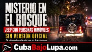 ALARMA EN EL BOSQUE DE LA HABANA: HALLAN UN JEEP CON AL PARECER TRES PERSONAS ASESINADAS EN SU INTERIOR