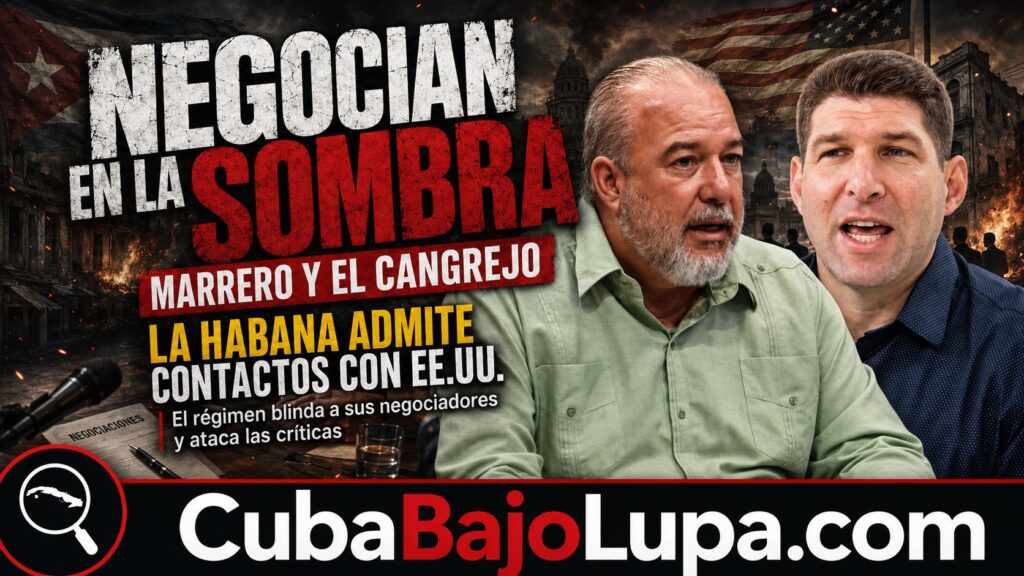 MARRERO CONFIRMA NEGOCIACIONES CON EE.UU. Y BLINDA A “EL CANGREJO” COMO EL NEGOCIADOR ESTRELLA