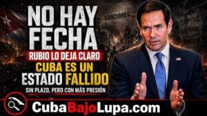 MARCO RUBIO ACLARA QUE NO DAN POR HECHO QUE EL RÉGIMEN CUBANO CAIGA ESTE AÑO: «OJALÁ FUERA MAÑANA»