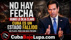 MARCO RUBIO ACLARA QUE NO DAN POR HECHO QUE EL RÉGIMEN CUBANO CAIGA ESTE AÑO: «OJALÁ FUERA MAÑANA»