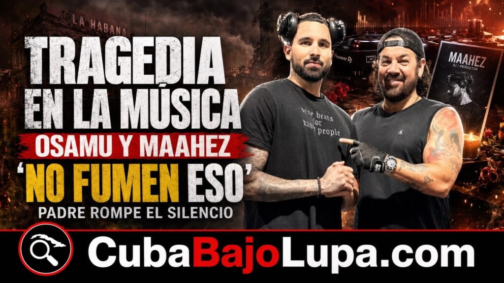 OSAMU MENÉNDEZ ROMPE EL SILENCIO TRAS LA MUERTE DE SU HIJO: “NO FUMEN ESO”