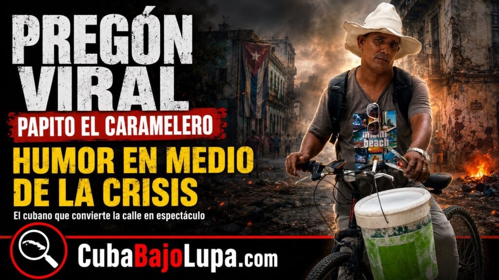 “PAPITO EL CARAMELERO” VUELVE A ROMPER LAS REDES CON SUS QUEQUES Y SUS PREGONES CARGADOS DE RIMAS SABROSAS