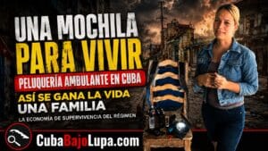 CUBANA MUESTRA CÓMO SE GANA LA VIDA COMO PELUQUERA AMBULANTE POR LAS CALLES DE LA ISLA