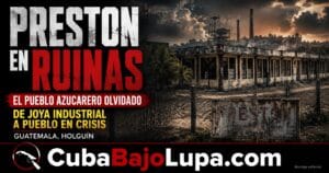 PRESTON, EL PUEBLO «AMERICANO» EN CUBA QUE TUVO FERROCARRIL, PUERTO Y HOSPITAL Y HOY SOBREVIVE ENTRE RUINAS
