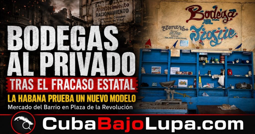 EL RÉGIMEN ENTREGA BODEGAS, CARNICERÍAS Y MERCADOS AL SECTOR PRIVADO PARA INTENTAR RESCATARLOS