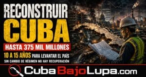 RECONSTRUIR CUBA COSTARÍA HASTA 375.000 MILLONES DE DÓLARES Y 15 AÑOS DE ESFUERZOS