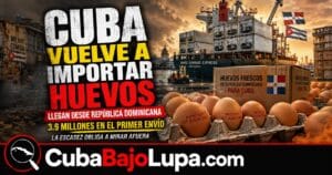 REPÚBLICA DOMINICANA REACTIVA EL ENVÍO DE MILLONES DE HUEVOS A CUBA TRAS MESES DE SUSPENSIÓN POR «PROBLEMAS LOGÍSTICOS»
