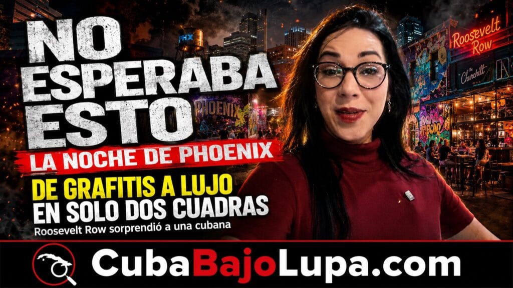 “NO ESPERABA ENCONTRAR ESTO”: CUBANA MUESTRA EL OTRO ROSTRO DE PHOENIX DE NOCHE