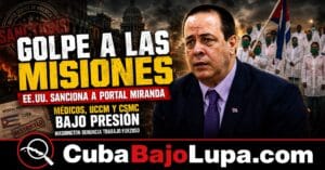 EE.UU. SANCIONA AL MINISTRO DE SALUD DE CUBA Y AL ORGANISMO QUE GESTIONA LOS CONTRATOS DE LAS MISIONES MÉDICAS EN EL EXTRANJERO