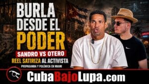 SANDRO CASTRO SE BURLA DE OTERO ALCÁNTARA EN UN REEL ANIMADO QUE PARECE SALIDO DE LAS MANOS DE LA SEGURIDAD DEL ESTADO