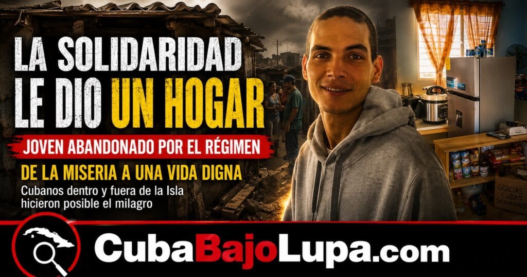 LA SOLIDARIDAD HIZO LO QUE EL SISTEMA NO HIZO: JOVEN DE LAS TUNAS RECIBE UNA CASA NUEVA TRAS VIVIR EN EL ABANDONO