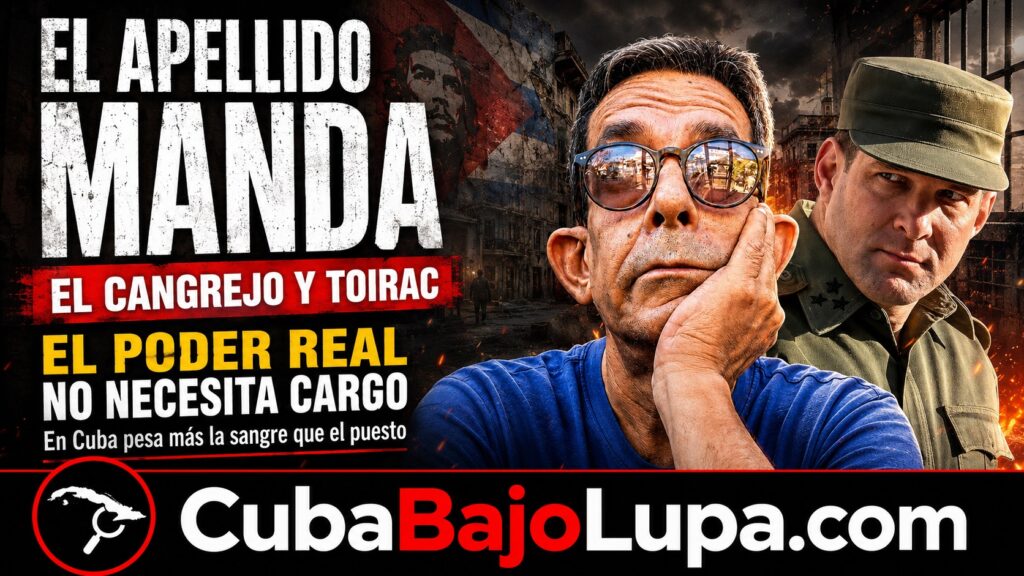 PARA ULISES TOIRAC, EL APELLIDO CASTRO PESA MÁS QUE CUALQUIER CARGO EN CUBA