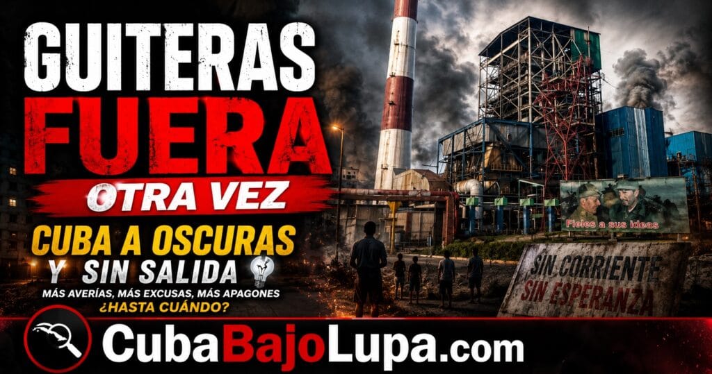 SALE DEL SISTEMA ELÉCTRICO NACIONAL LA TERMOELÉCTRICA ANTONIO GUITERAS POR PROBLEMAS EN SU CALDERA