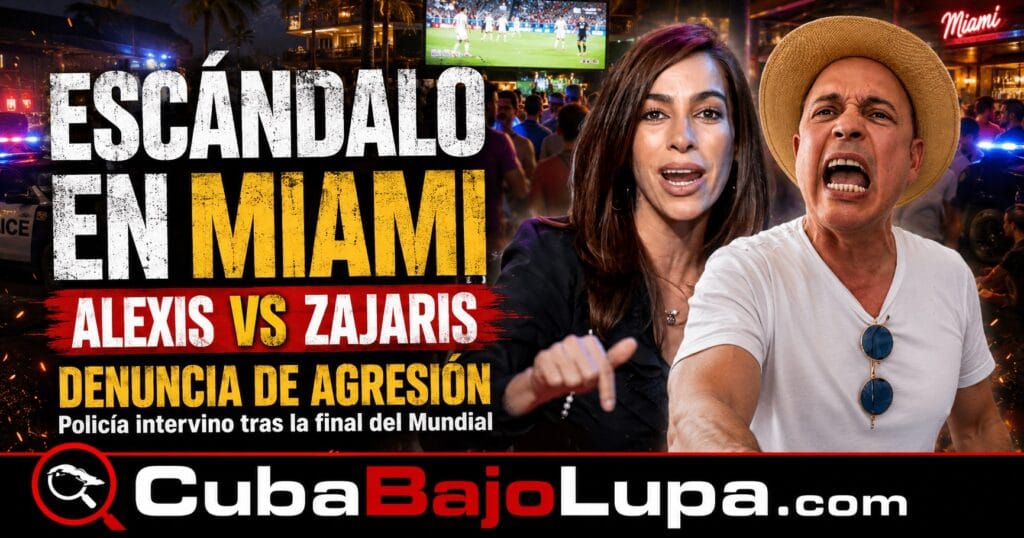 ESCÁNDALO EN MIAMI: ZAJARIS FERNÁNDEZ DENUNCIA AGRESIÓN DE ALEXIS VALDÉS DURANTE LA FINAL DEL MUNDIAL
