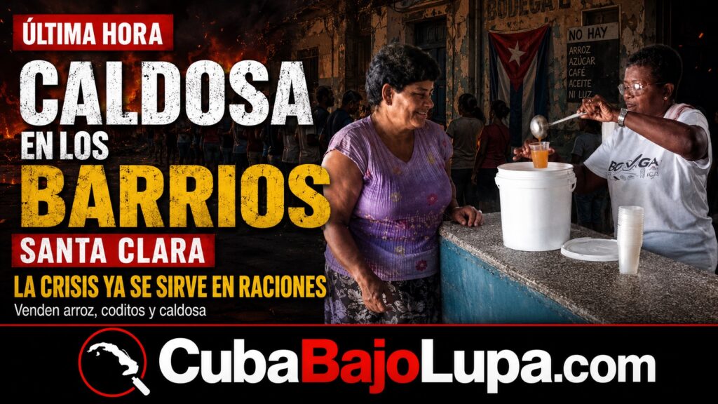 BODEGAS EN VILLA CLARA VENDEN RACIONES DE CALDOSA, CODITOS, ARROZ Y ESPAGUETIS EN MEDIO DE LOS INFERNALES APAGONES