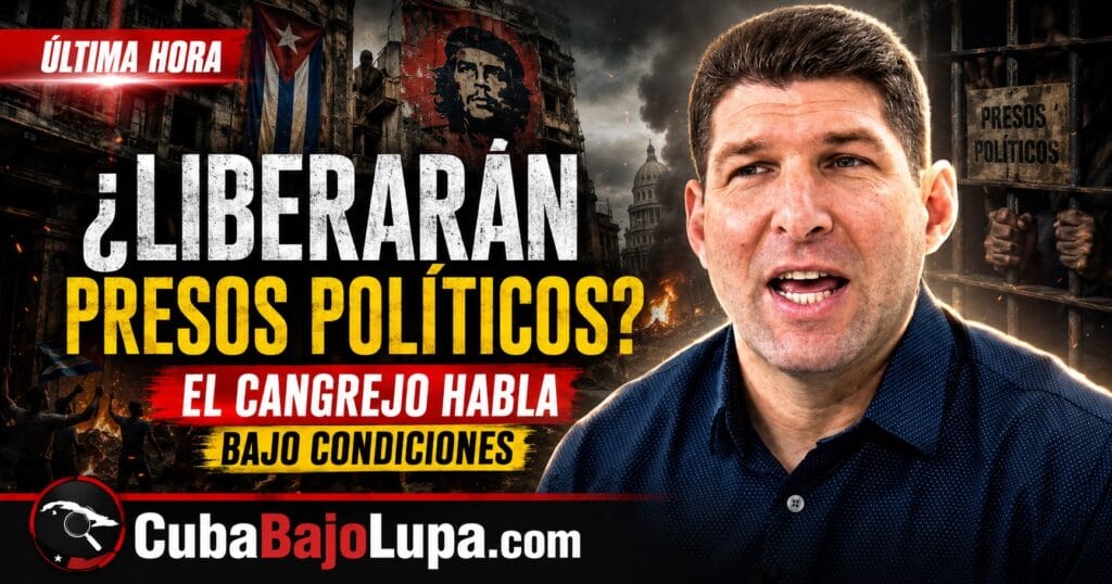 EL CANGREJO HABLA DE LIBERAR PRESOS POLÍTICOS: ¿GESTO HUMANITARIO O JUGADA DEL RÉGIMEN?
