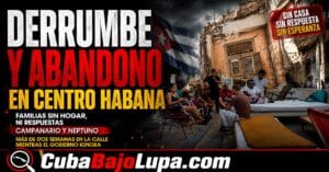 DERRUMBE EN CENTRO HABANA DEJA A FAMILIAS VIVIENDO ENTRE COLCHONES Y PERTENENCIAS EN LA CALLE DESDE HACE DOS SEMANAS