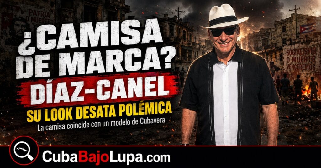 DESMENUZANDO LA PINTA DE MAFIOSO DE DÍAZ-CANEL EN SU RECORRIDO POR PINAR DEL RÍO: ESTO COSTÓ LA ROPA DE LIMONARDO