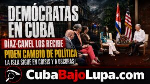 DÍAZ-CANEL RECIBE A CONGRESISTAS DEMÓCRATAS DE EE.UU. EN MEDIO DE LA CRISIS MÁS AGUDA DE LA REVOLUCIÓN DESDE 1959