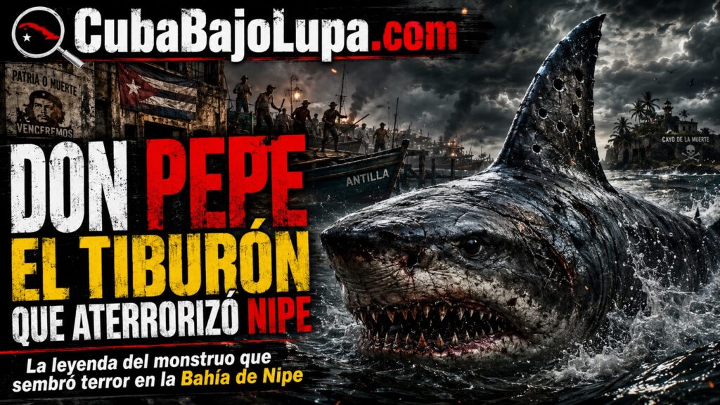 DON PEPE, EL TIBURÓN QUE ATERRORIZÓ LA BAHÍA DE NIPE