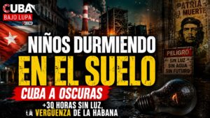 NIÑOS DURMIENDO EN EL SUELO A SOLO METROS DEL PASEO DEL PADRO POR LOS APAGONES