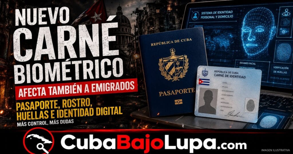 CUBA CAMBIA EL CARNÉT DE IDENTIDAD: LA NUEVA LEY TAMBIÉN AFECTARÁ A LOS CUBANOS EN EL EXTERIOR