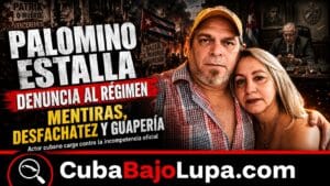 ACTOR ALEJANDRO PALOMINO ESTALLA CONTRA EL PODER EN CUBA: “LA DESFACHATEZ ESTÁ EN LA CRESTA DE LA OLA”