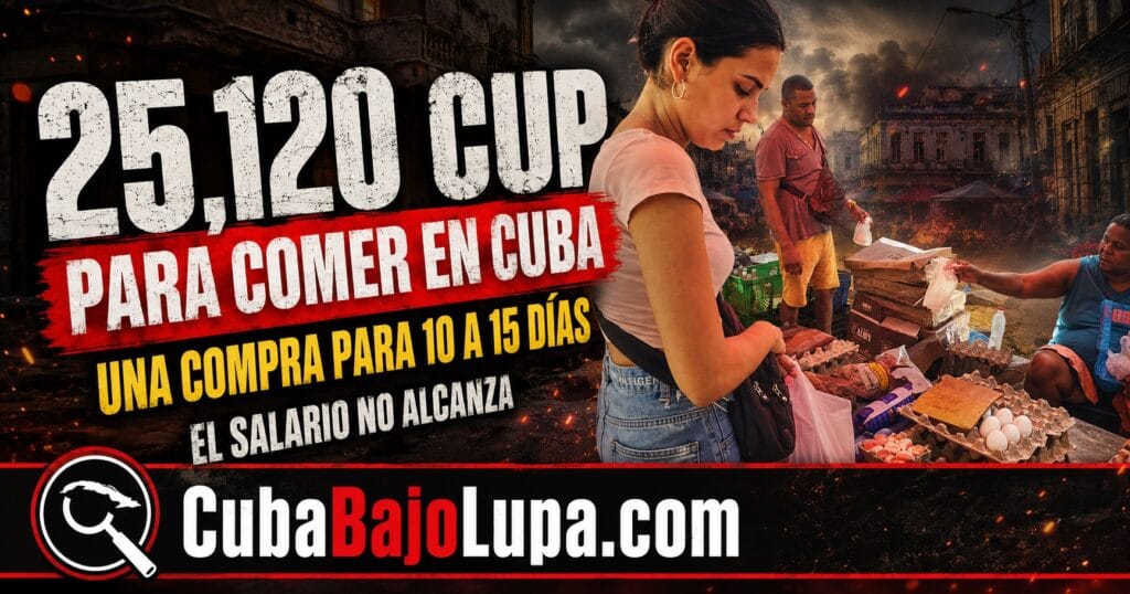 “¿CÓMO HACEMOS LOS CUBANOS PARA PODER COMER?”: JOVEN CUBANA REVELA CUÁNTO GASTÓ EN UNA COMPRA EN LA HABANA
