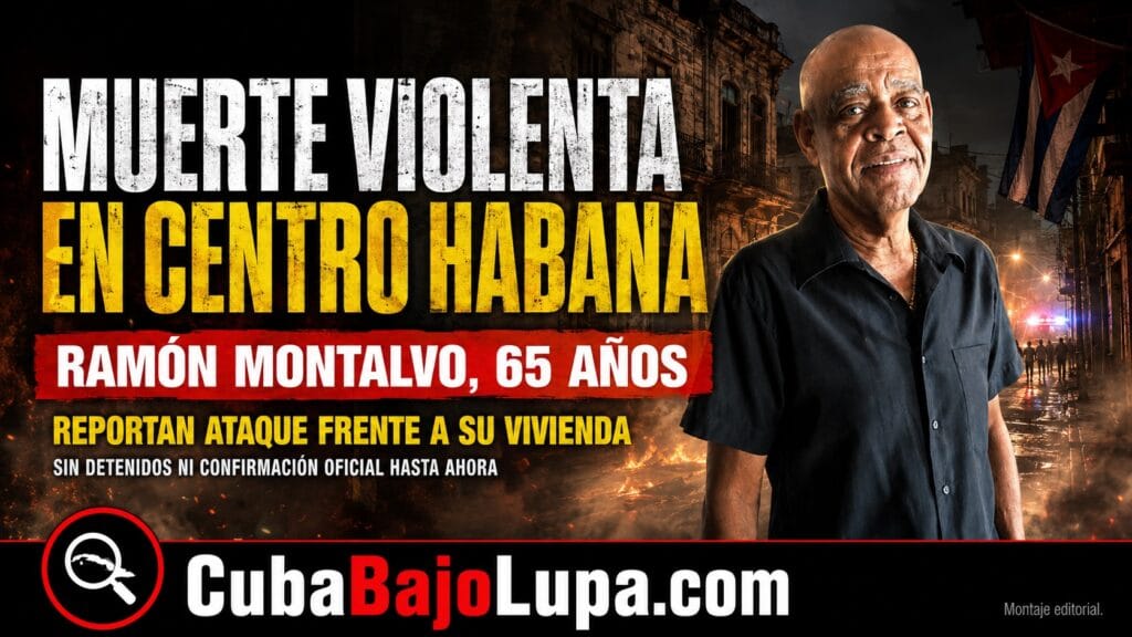 REPORTAN MUERTE VIOLENTA DE UN HOMBRE DE 65 AÑOS EN CENTRO HABANA TRAS UN PRESUNTO INTENTO DE ROBO