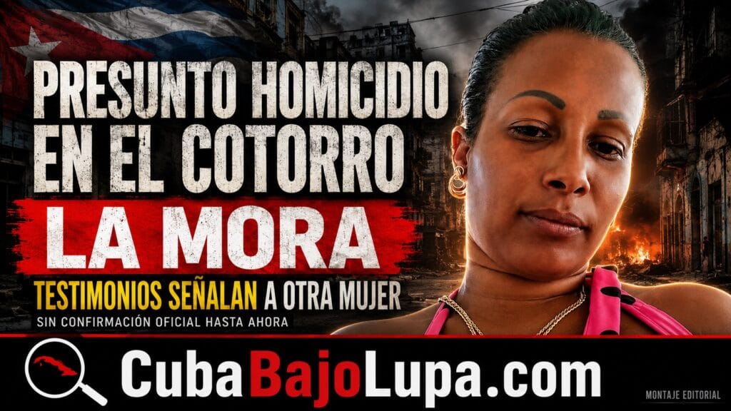 PRESUNTA MUERTE VIOLENTA EN EL COTORRO: TESTIMONIOS SEÑALAN A UNA MUJER, PERO NO HAY CONFIRMACIÓN OFICIAL
