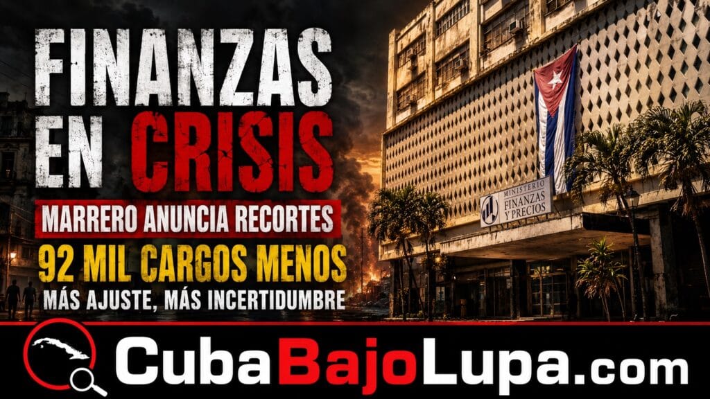 RÉGIMEN ANUNCIA LA ELIMINACIÓN DE MÁS DE 90 MIL CARGOS EN LOS MINISTERIOS DE SALUD PÚBLICA, EDUCACIÓN, CULTURA Y DEPORTES